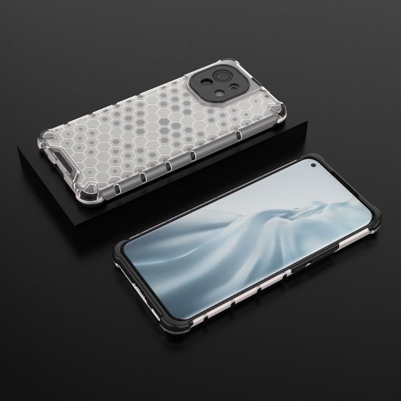 Skal För Xiaomi Mi 11 Fallskydd Honeycomb Design