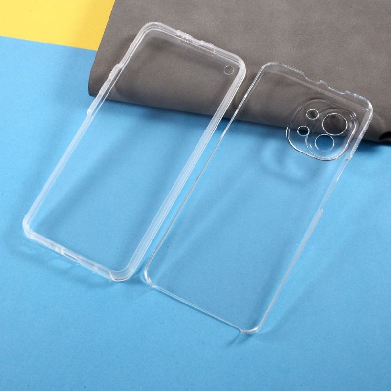 Skal För Xiaomi Mi 11 Transparent Fram- Och Baksida