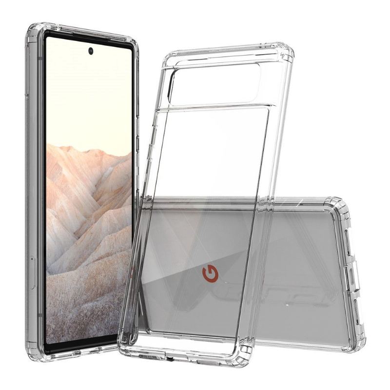 Skal För Google Pixel 6 Fallskydd Skyddsfodral Transparent