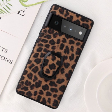 Skal För Google Pixel 6 Leopardfunktionsstöd