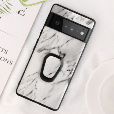 Skal För Google Pixel 6 Stödfunktion Marble