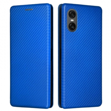 Folio-fodral Sony Xperia 10 Vi Kolfiber