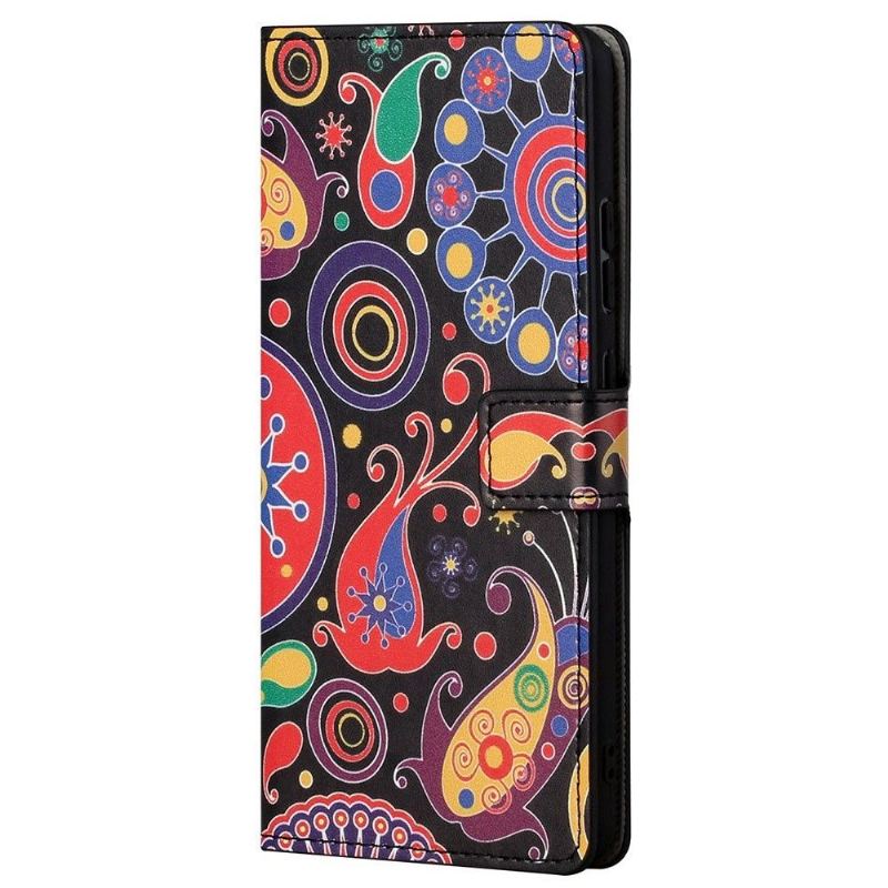 Folio-fodral För Samsung Galaxy M23 5G Paisleyblomma