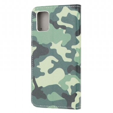 Fodral För Samsung Galaxy S10 Lite Militärt Kamouflage