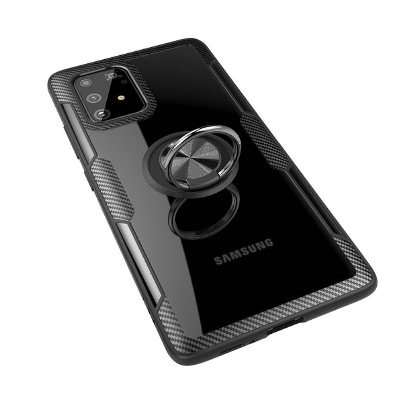 Skal För Samsung Galaxy S10 Lite Bedrijf Transparent Finger