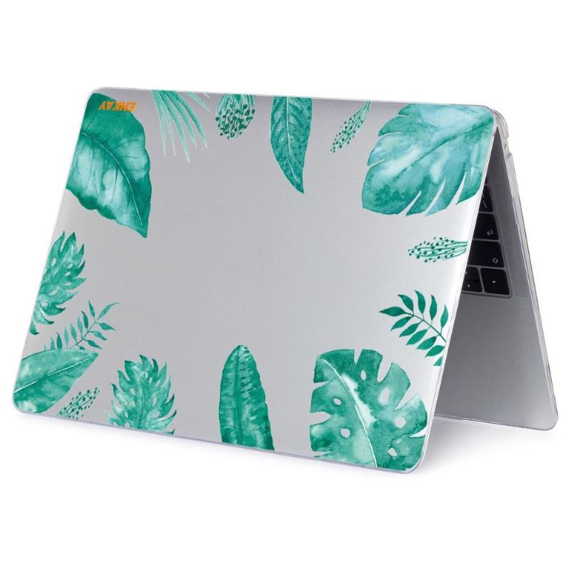 Macbook Pro 16" 2021 Green Leaves-Fodral