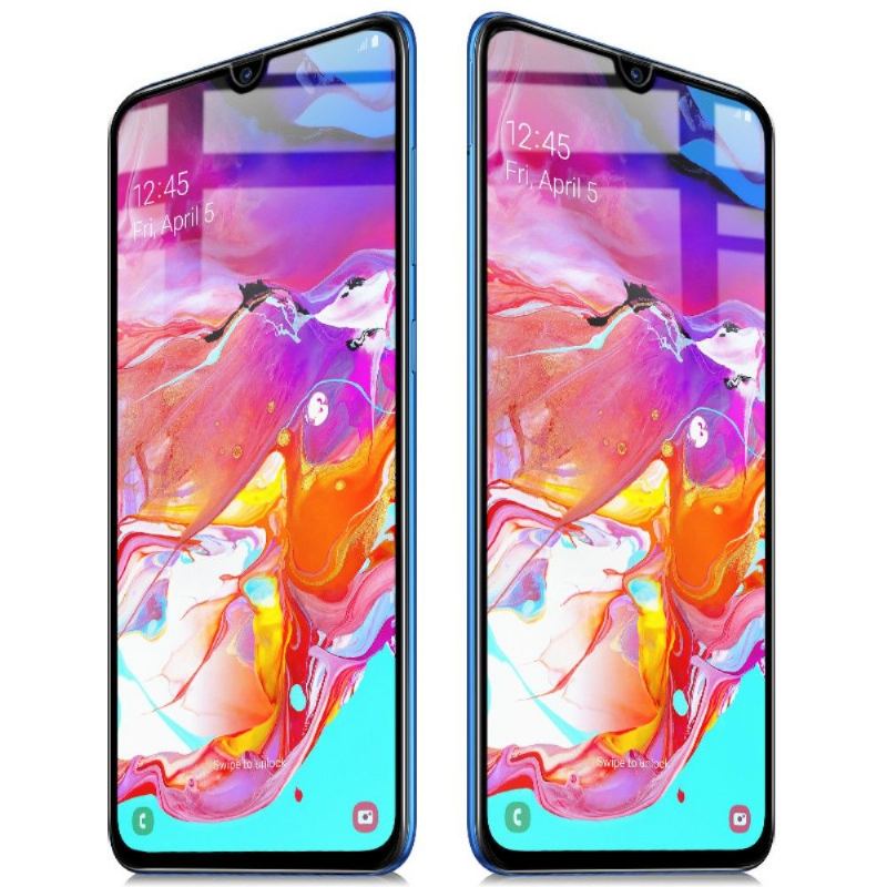 Samsung Galaxy A70 - Härdat Glas I Full Storlek 2-Pack