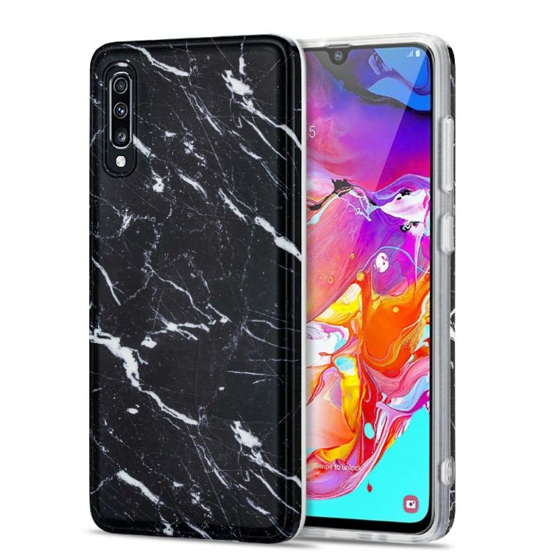 Skal För Samsung Galaxy A70 Bedrijf Marmor