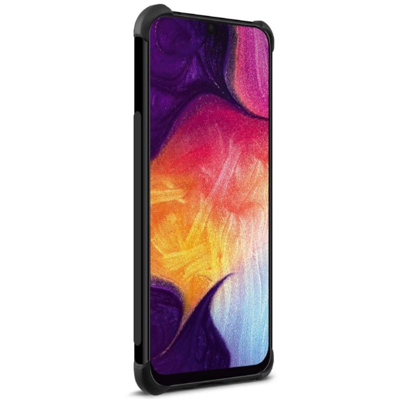 Skal För Samsung Galaxy A70 Class Protect - Metallic Black