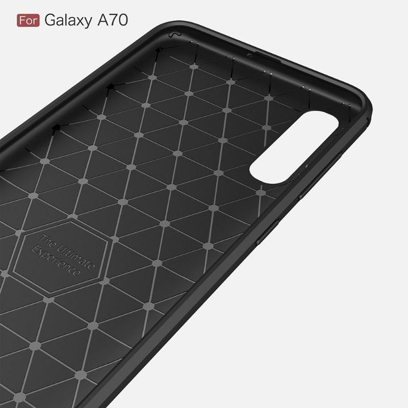 Skal För Samsung Galaxy A70 Kolborstad Gel