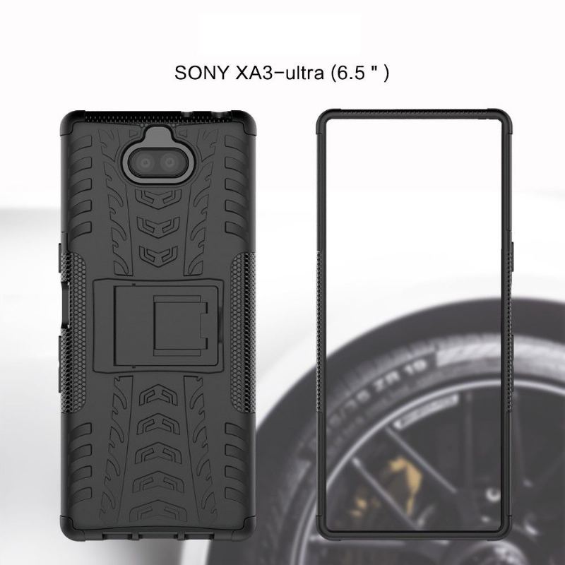 Skal För Sony Xperia 10 Plus Halkfri Med Integrerat Stöd