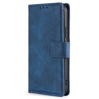 Fodral Xiaomi 12T / 12T Pro Skin-touch Crocodile