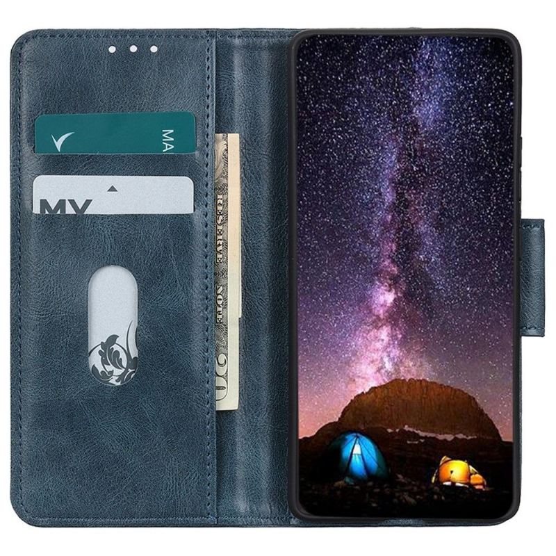 Fodral För Samsung Galaxy A03 Core Hemming Folio-fodral Foliostativ I Konstläder