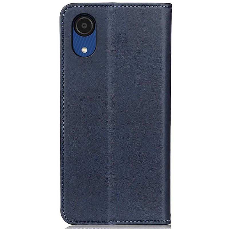 Fodral För Samsung Galaxy A03 Core Hemming Folio-fodral Simone Flip Aged Konstläder