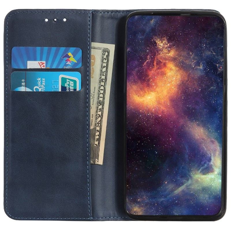 Fodral För Samsung Galaxy A03 Core Hemming Folio-fodral Simone Flip Aged Konstläder