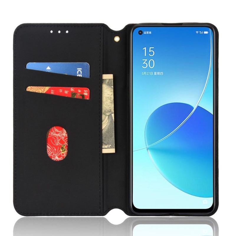 Fodral För Oppo Reno 6 5G Folio-fodral Designgeometri