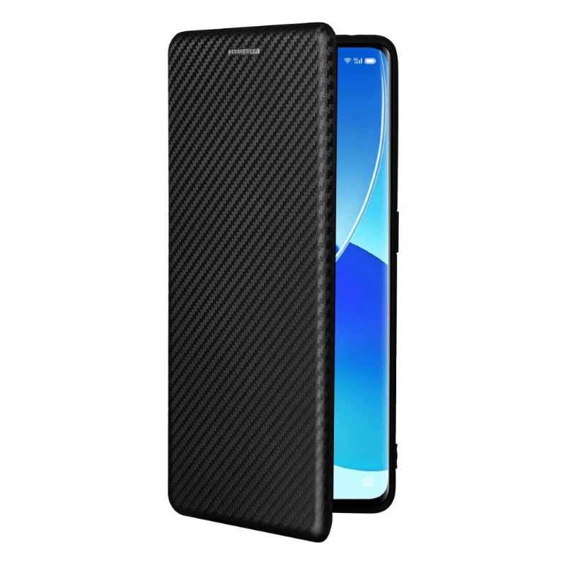 Fodral För Oppo Reno 6 5G Kolfiberläder