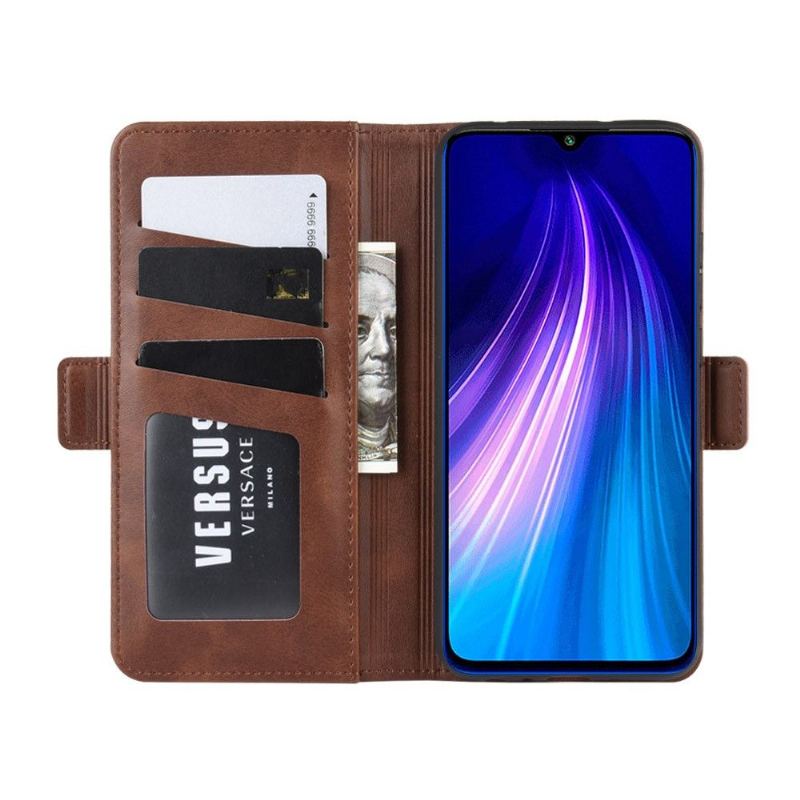 Fodral Case För Xiaomi Redmi Note 8T Plånboksfodral Plånbok Matt Lädereffektbeläggning