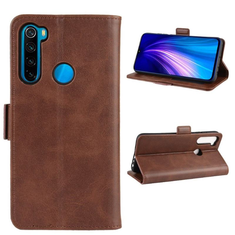 Fodral Case För Xiaomi Redmi Note 8T Plånboksfodral Plånbok Matt Lädereffektbeläggning