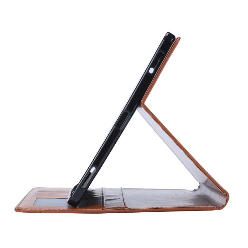 Läderfodral För Samsung Galaxy Tab S7 Stand Case Korthållare