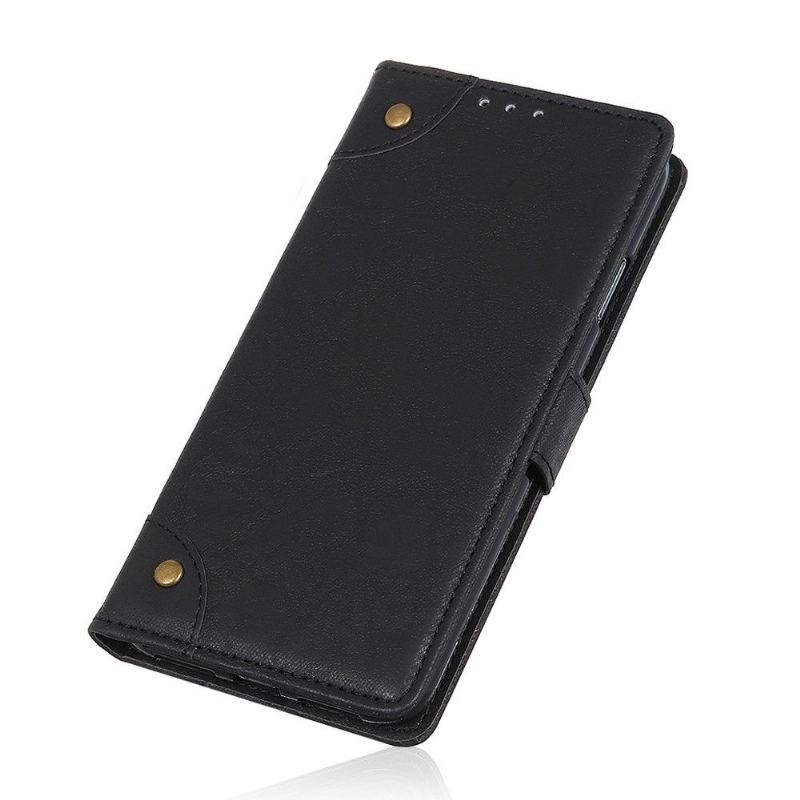 Fodral Case För Samsung Galaxy A50 Faux Leather Retro Style Simon