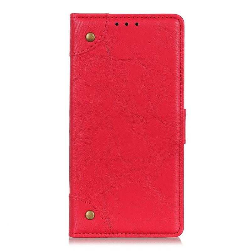 Fodral Case För Samsung Galaxy A50 Faux Leather Retro Style Simon