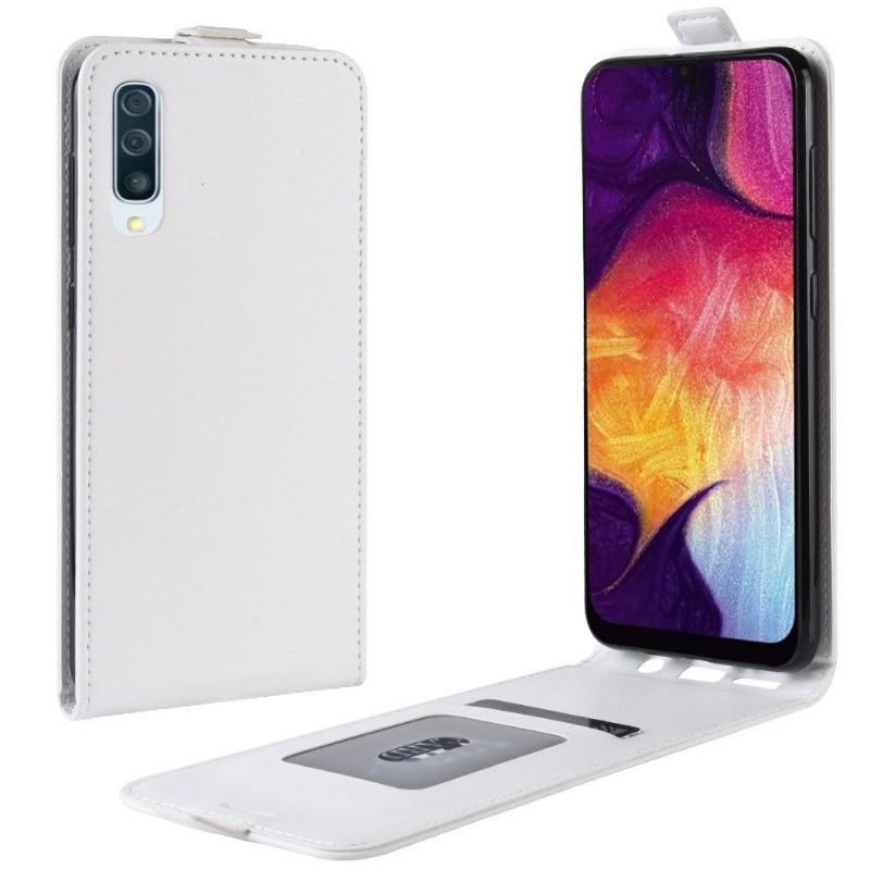 Fodral För Samsung Galaxy A50 Folio-fodral Vertikalt Konstläder