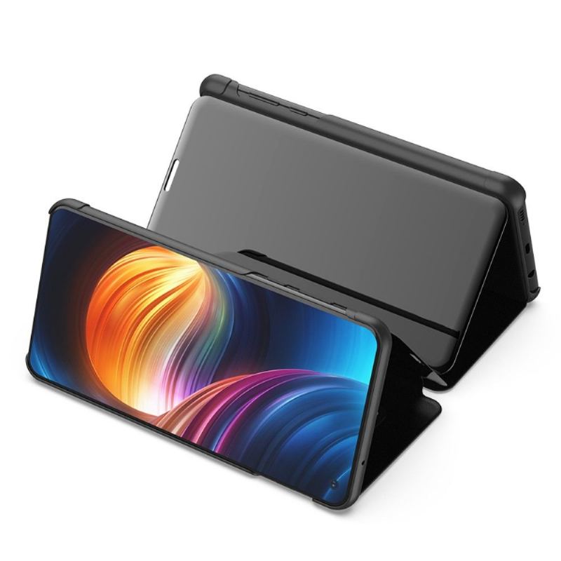 Mobilskal För Samsung Galaxy A50 Folio-fodral Spegeleffekt