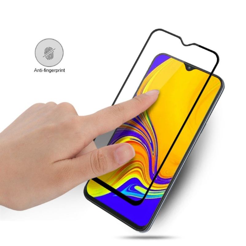 Samsung Galaxy A50 - Skärmskydd Av Härdat Glas I Full Storlek - Svart