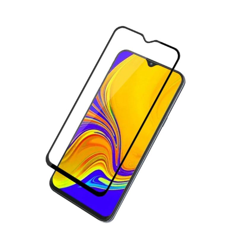 Samsung Galaxy A50 - Skärmskydd Av Härdat Glas I Full Storlek - Svart