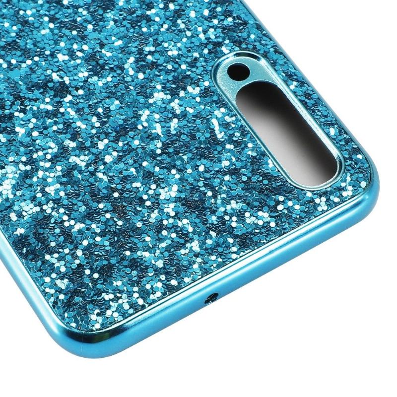 Skal För Samsung Galaxy A50 Fallskydd Glittrande Rhinestone Glamour