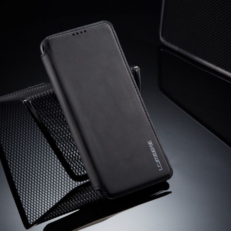 Skal För Samsung Galaxy A50 Folio-fodral Imitationsläder