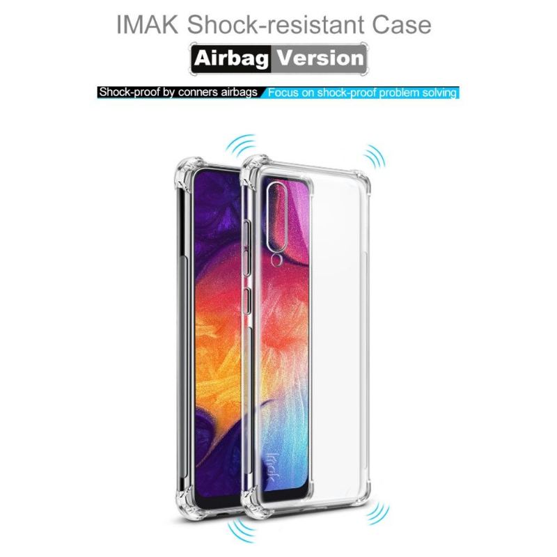 Skal För Samsung Galaxy A50 Hemming Klassskydd - Rensa
