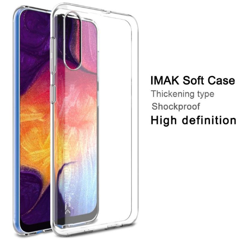 Skal För Samsung Galaxy A50 Transparent Ultra Mjuk