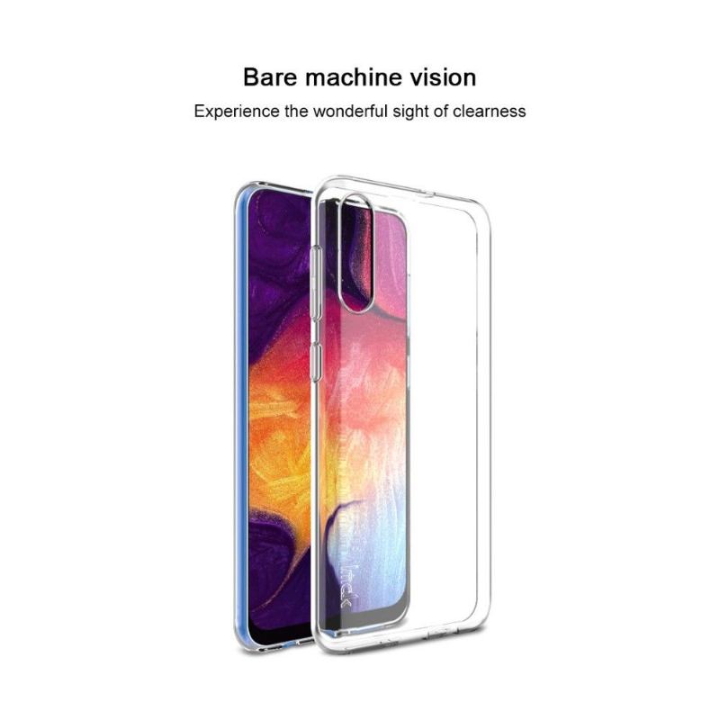 Skal För Samsung Galaxy A50 Transparent Ultra Mjuk