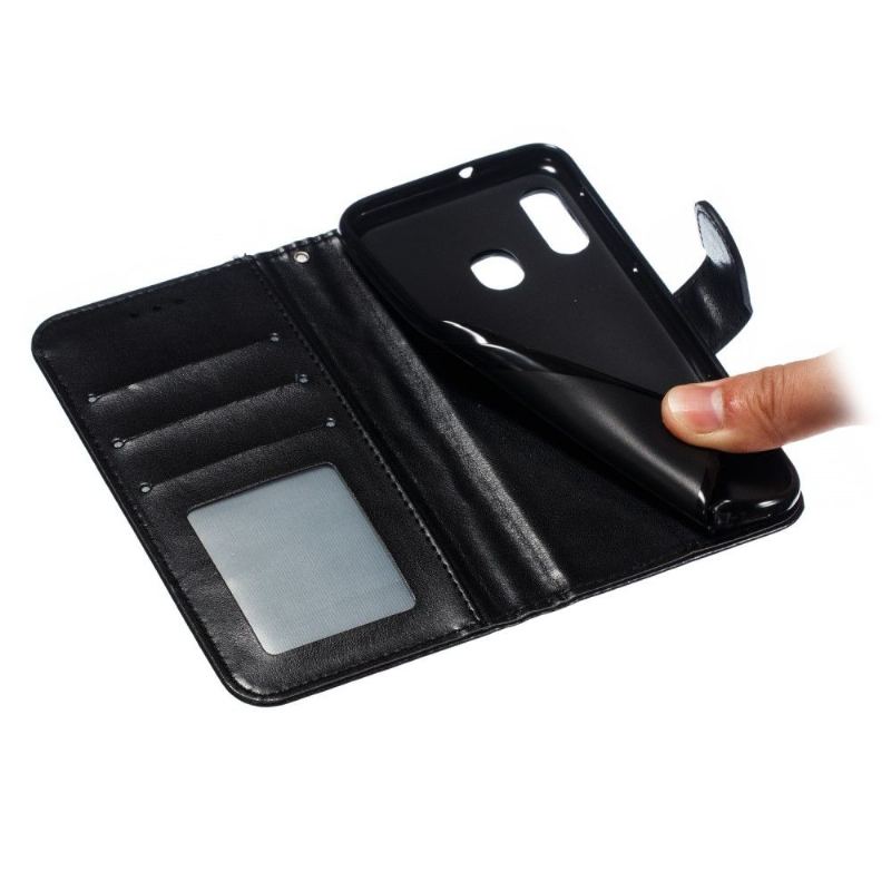 Fodral Case För Samsung Galaxy A20e Fallskydd Folio-fodral Med Mandalarem