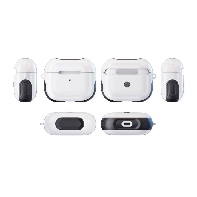 Airpods 3 Gummibelagt Glansigt Fodral