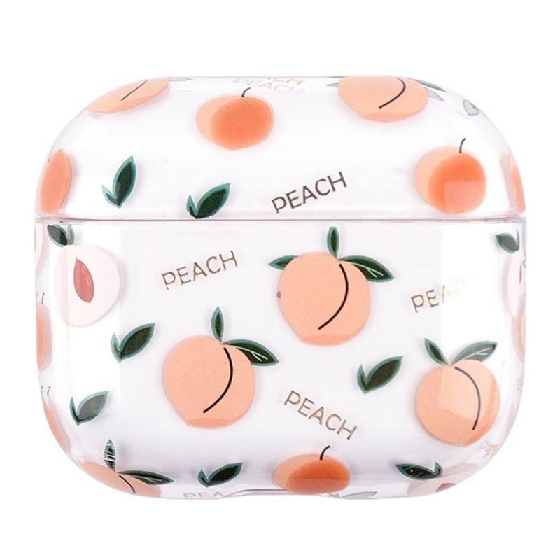 Peach Airpods 3 Fodral