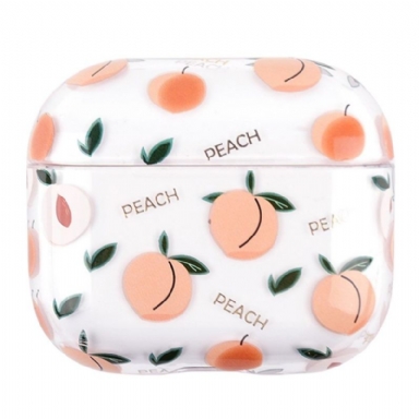 Peach Airpods 3 Fodral