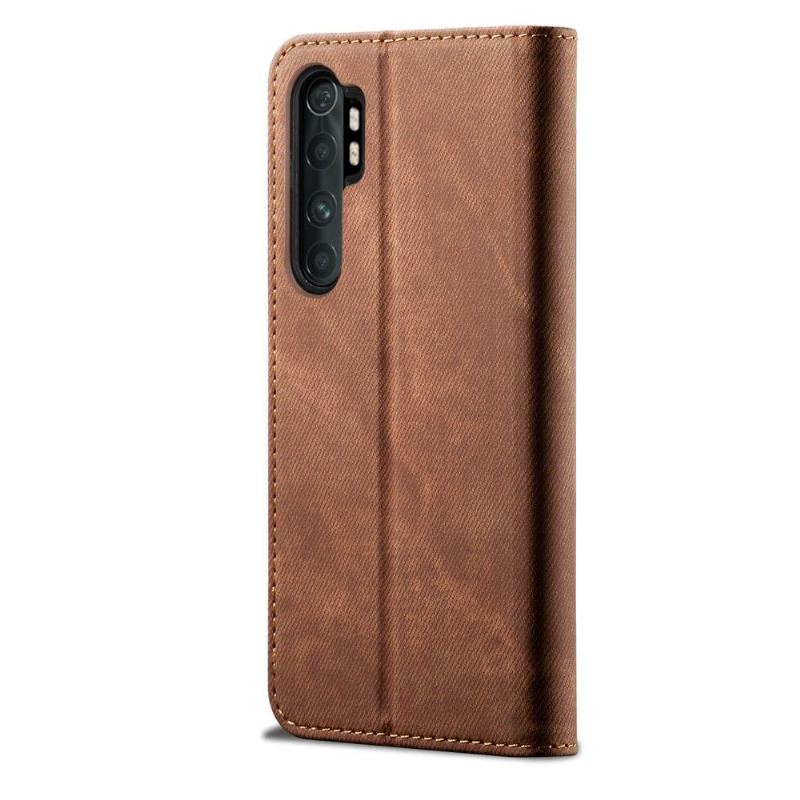 Läderfodral För Xiaomi Mi Note 10 Lite Jeans I Giulia-stil