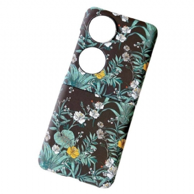 Skal Huawei P50 Pocket Blommor