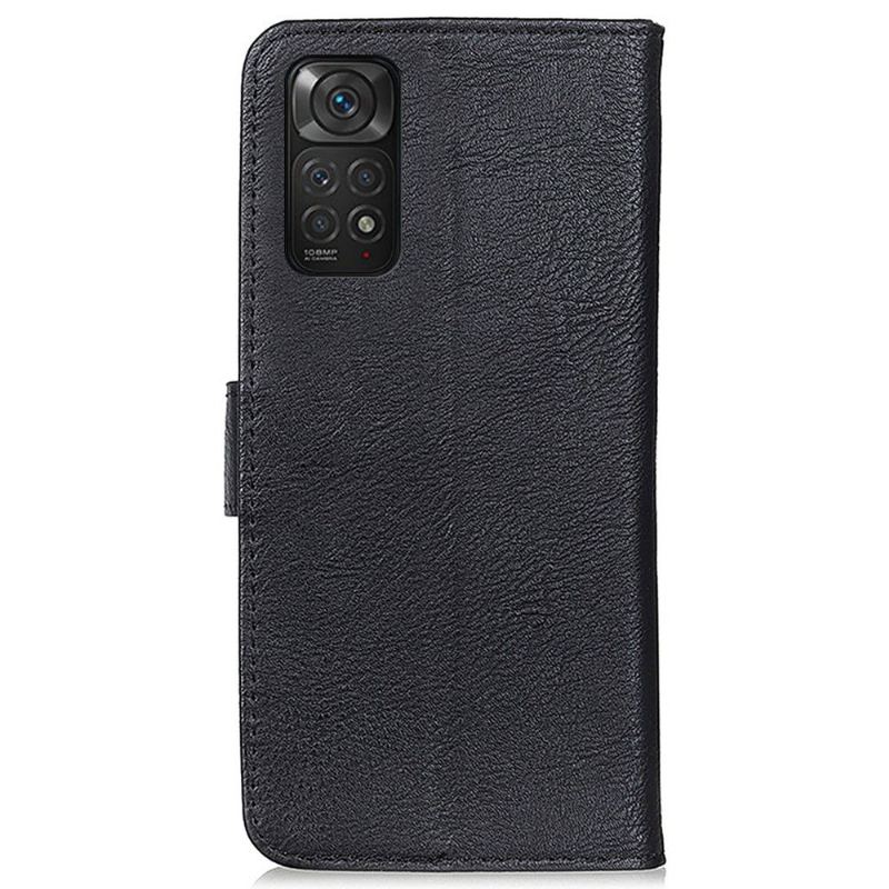 Fodral För Xiaomi Redmi Note 11 / Note 11S Bedrijf Khazneh Lädereffektkorthållare