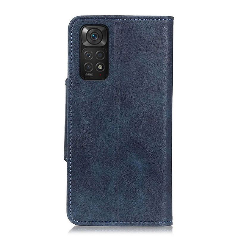 Fodral För Xiaomi Redmi Note 11 / Note 11S Full Protect Matt Konstläder