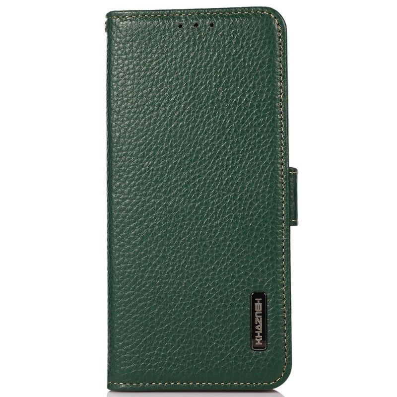 Fodral För Xiaomi Redmi Note 11 / Note 11S Khazneh Grained Leather First