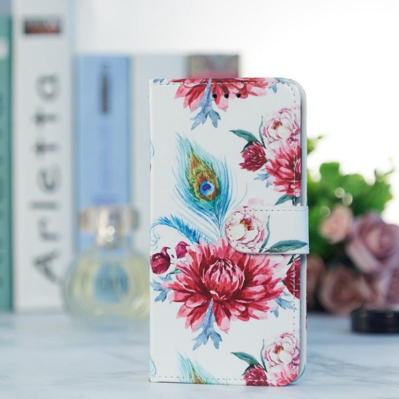 Fodral För Xiaomi Redmi Note 11 / Note 11S Påfågelblomma