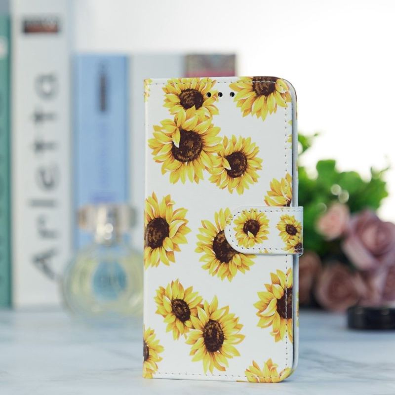 Fodral För Xiaomi Redmi Note 11 / Note 11S Solrosblomma