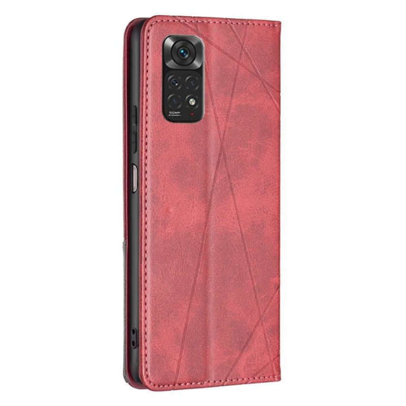 Folio-fodral För Xiaomi Redmi Note 11 / Note 11S Fallskydd Célinia Style Läderkorthållare