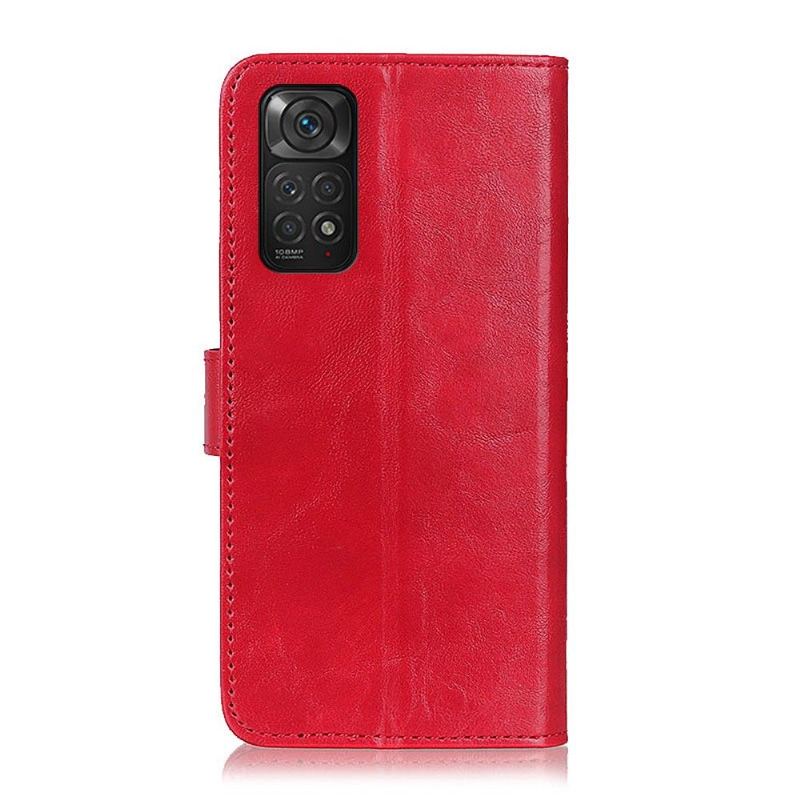 Läderfodral För Xiaomi Redmi Note 11 / Note 11S Khazneh Lädereffektmelodi