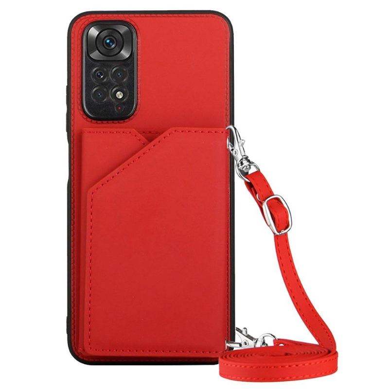 Skal För Xiaomi Redmi Note 11 / Note 11S Aude Strap Multi-fack