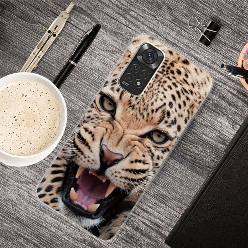 Skal För Xiaomi Redmi Note 11 / Note 11S Brölande Leopard